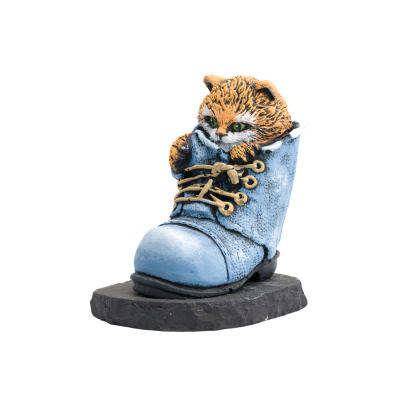 котенок в ботинке роспись