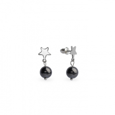 серьги звездное небо