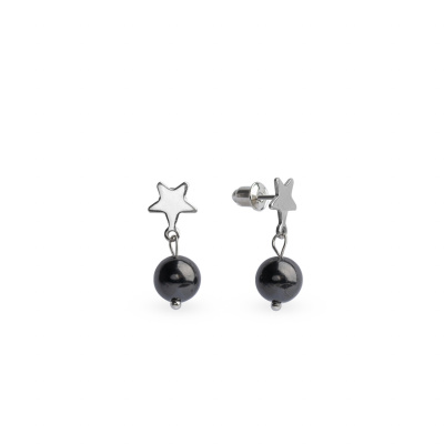 серьги звездное небо