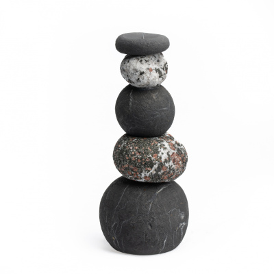 подсвечник из минералов